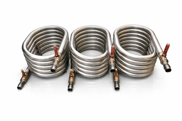 3HP到10HP钛同轴套管蒸发器定制