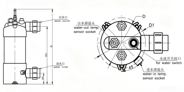 Drawing-for-Titanium-coil-tube-condenser-for-heat-pump2