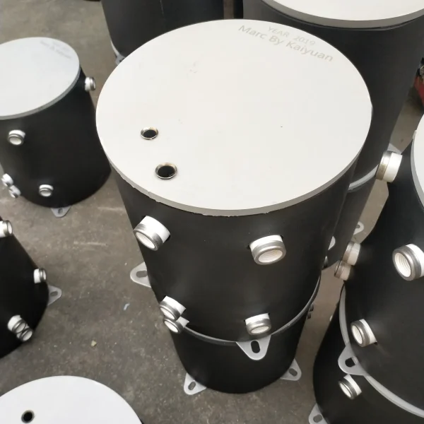 SS304 tube with PP shell evaporator for laser machine chiller (1)